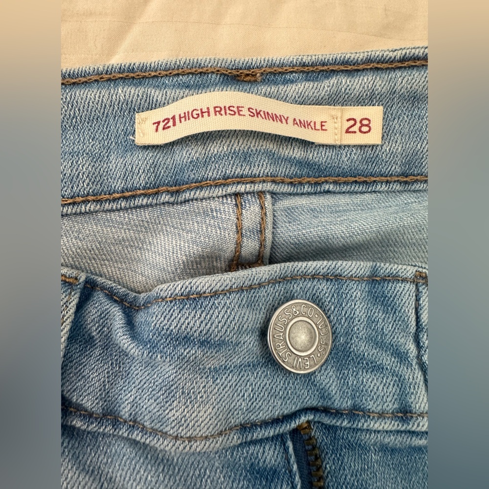 Levi's Light Blue Denim Jeans